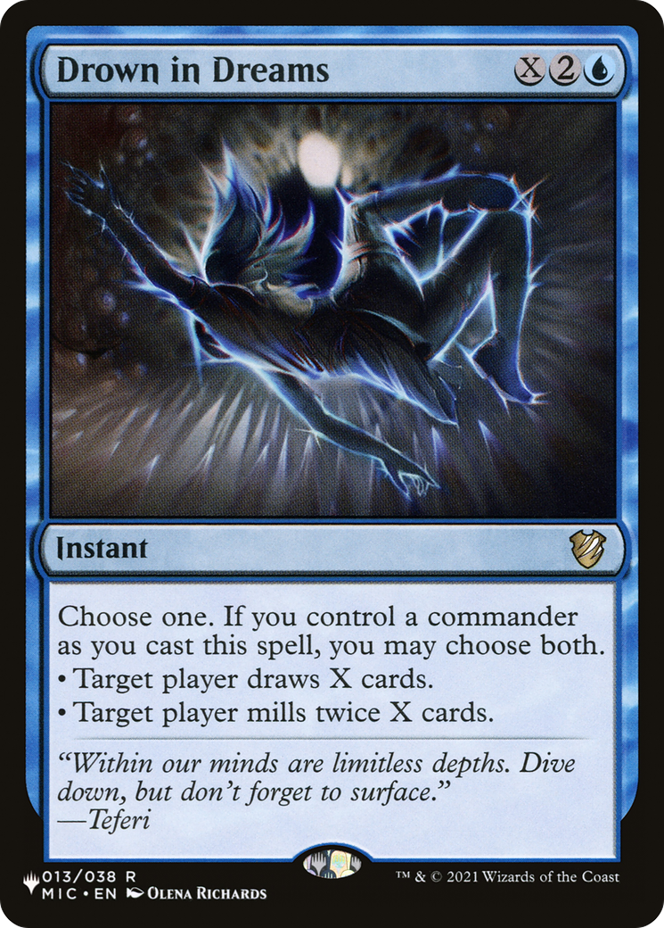 Drown in Dreams [The List] | The Time Vault CA
