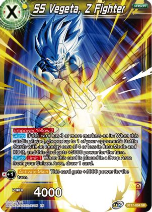 SS Vegeta, Z Fighter (BT17-084) [Ultimate Squad] | The Time Vault CA