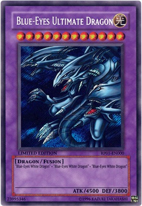 Blue-Eyes Ultimate Dragon [RP01-EN000] Secret Rare | The Time Vault CA