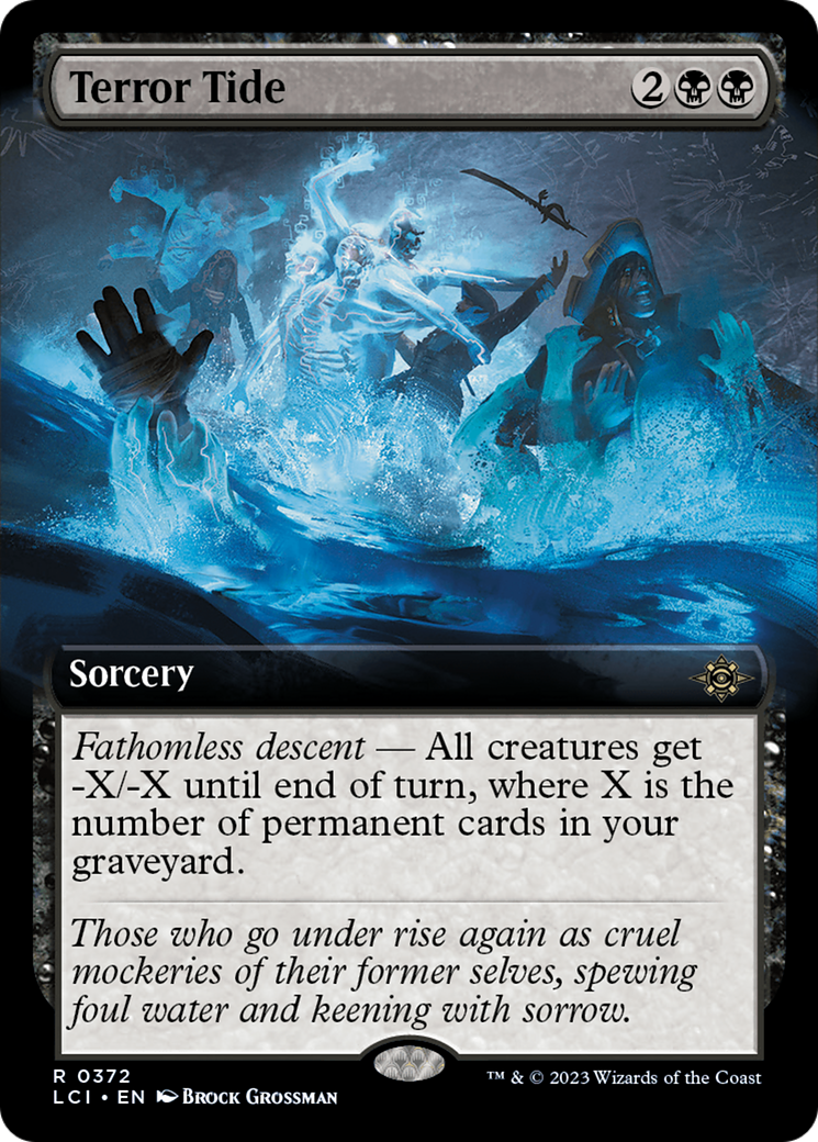 Terror Tide (Extended Art) [The Lost Caverns of Ixalan] | The Time Vault CA