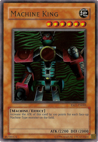 Machine King [EM1-EN001] Ultra Rare | The Time Vault CA