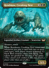 Rendmaw, Creaking Nest (Borderless) [Duskmourn: House of Horror Commander] | The Time Vault CA