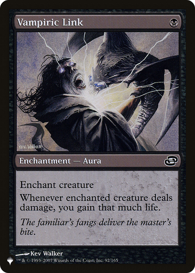 Vampiric Link [The List] | The Time Vault CA