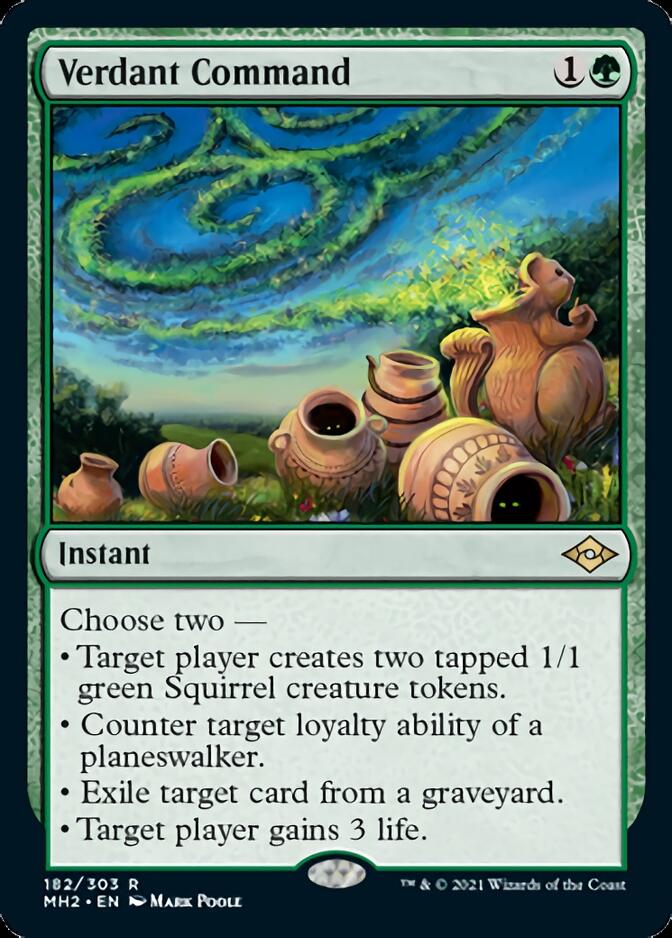 Verdant Command [Modern Horizons 2] | The Time Vault CA