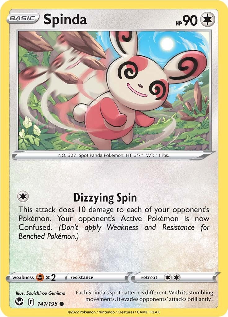 Spinda (141/195) [Sword & Shield: Silver Tempest] | The Time Vault CA