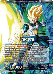 Vegeta // SSG Vegeta, Crimson Warrior (Gold Stamped) (P-360) [Promotion Cards] | The Time Vault CA