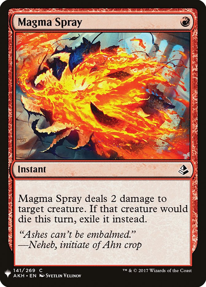 Magma Spray [Mystery Booster] | The Time Vault CA