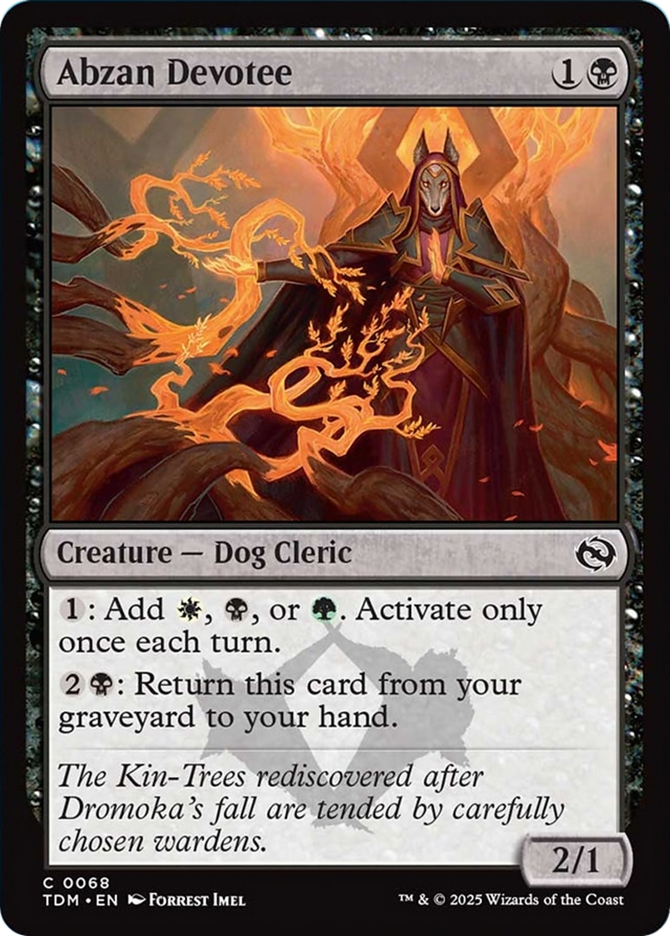 Abzan Devotee [Tarkir: Dragonstorm] | The Time Vault CA