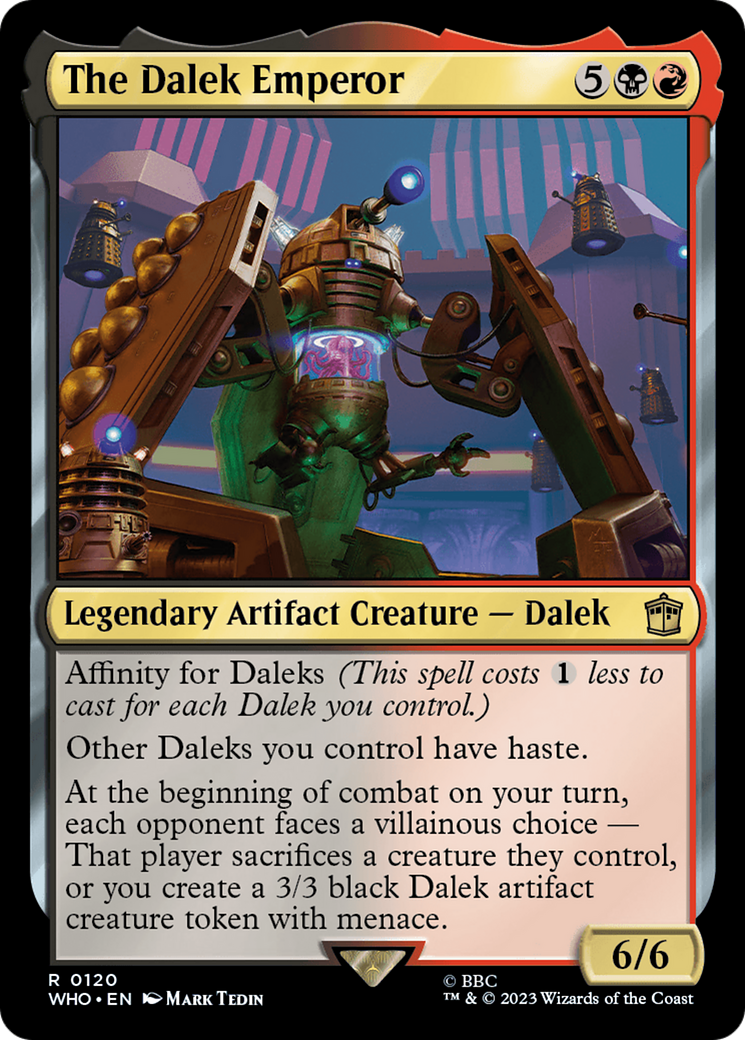 The Dalek Emperor [Doctor Who] | The Time Vault CA