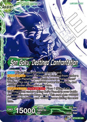 Son Goku // Son Goku, Destined Confrontation (BT15-061) [Saiyan Showdown] | The Time Vault CA