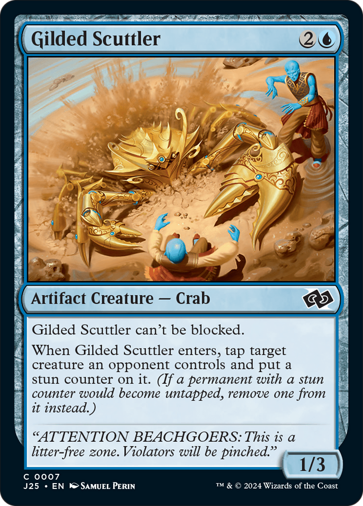 Gilded Scuttler [Foundations Jumpstart] | The Time Vault CA