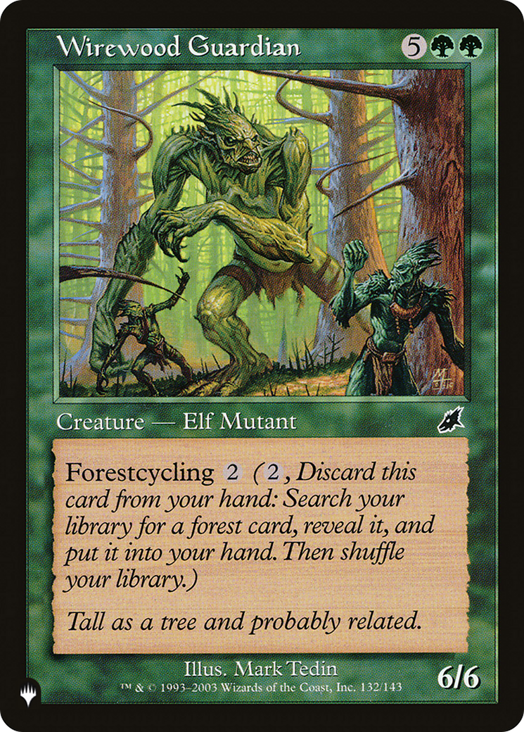 Wirewood Guardian [The List Reprints] | The Time Vault CA