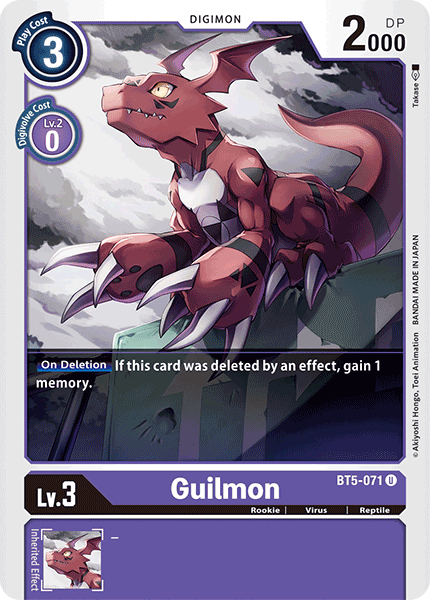 Guilmon [BT5-071] [Battle of Omni] | The Time Vault CA