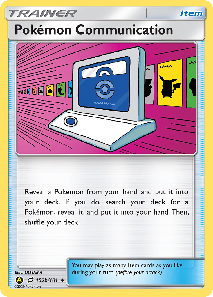 Pokemon Communication (152b/181) [Alternate Art Promos] | The Time Vault CA