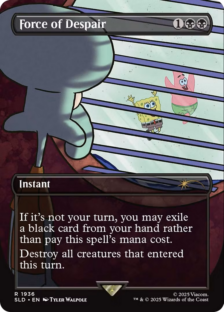 Force of Despair [Secret Lair Drop Series] | The Time Vault CA