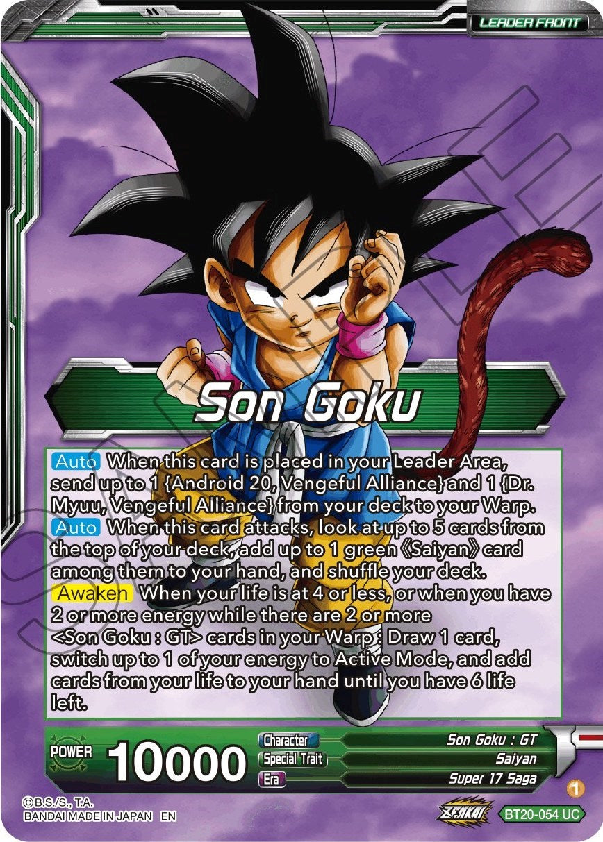 Son Goku // SS4 Son Goku, Betting It All (BT20-054) [Power Absorbed] | The Time Vault CA