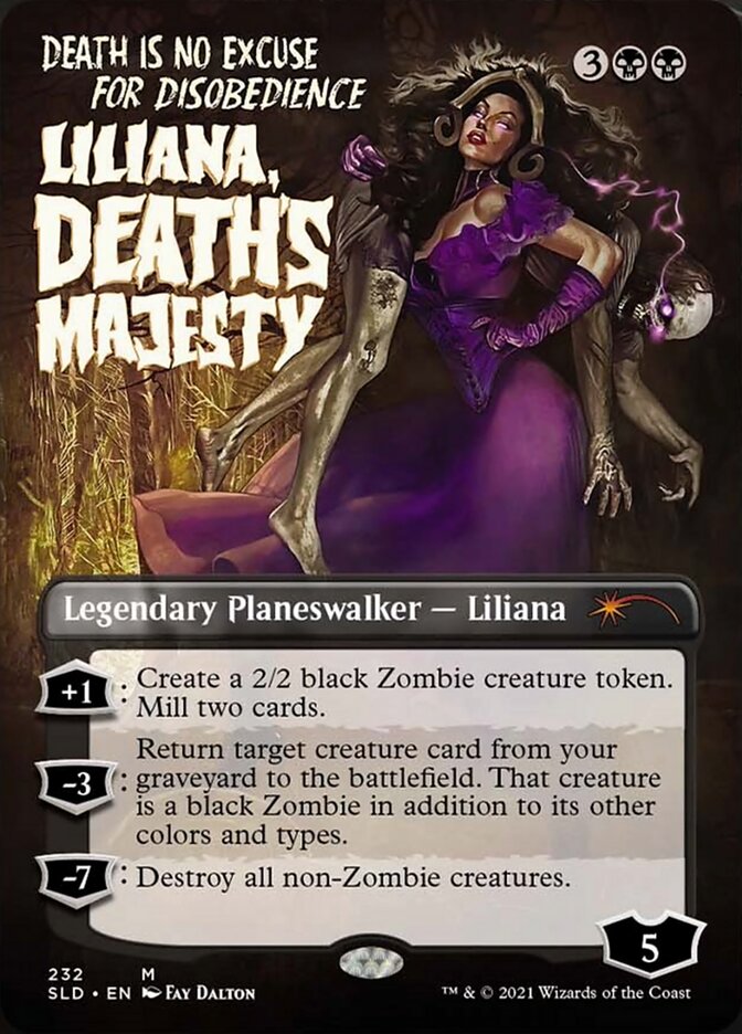 Liliana, Death's Majesty [Secret Lair Drop Series] | The Time Vault CA