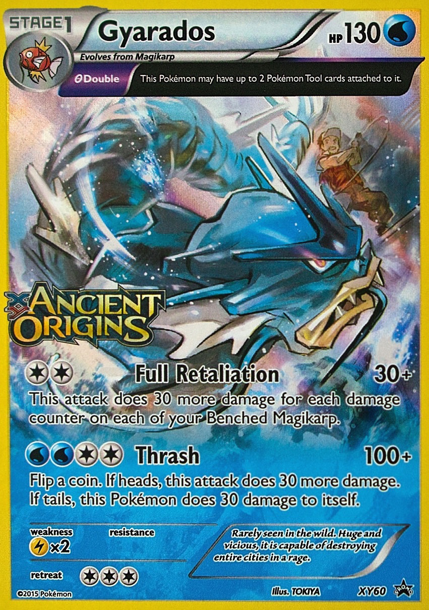 Gyarados (XY60) (Prerelease Promo) [XY: Black Star Promos] | The Time Vault CA