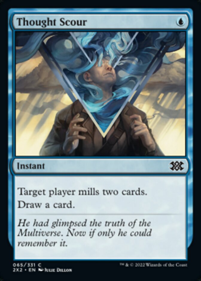 Thought Scour [Double Masters 2022] | The Time Vault CA