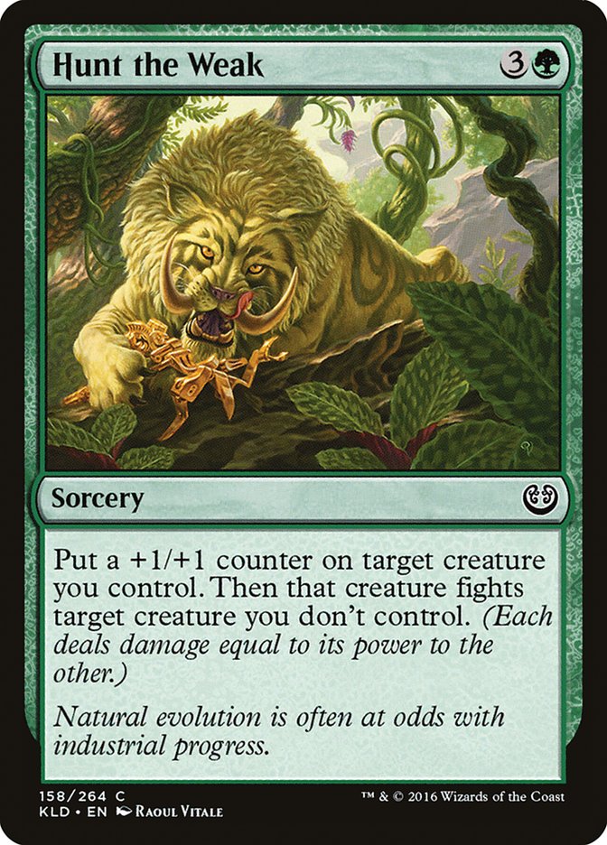 Hunt the Weak [Kaladesh] | The Time Vault CA