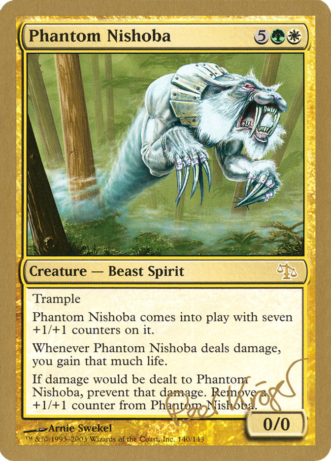 Phantom Nishoba (Peer Kroger) [World Championship Decks 2003] | The Time Vault CA