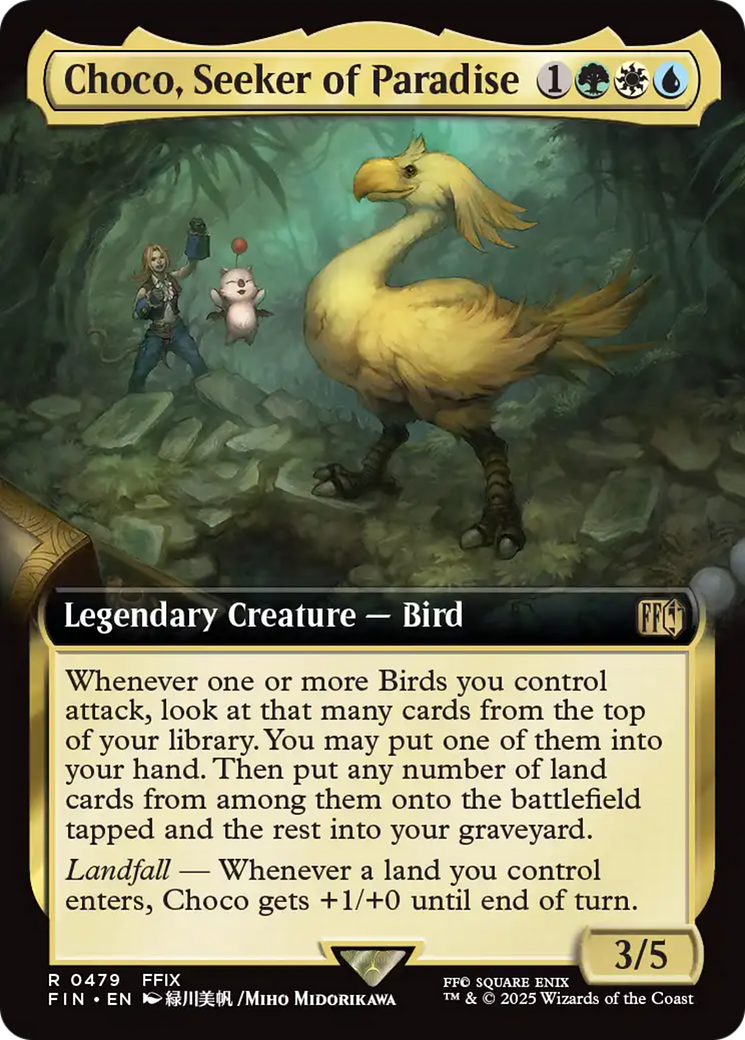 Choco, Seeker of Paradise (Extended Art) [FINAL FANTASY] | The Time Vault CA