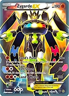 Zygarde EX (54a/124) (Alternate Art Promo) [XY: Fates Collide] | The Time Vault CA