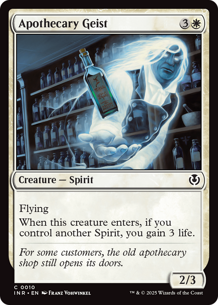 Apothecary Geist [Innistrad Remastered] | The Time Vault CA