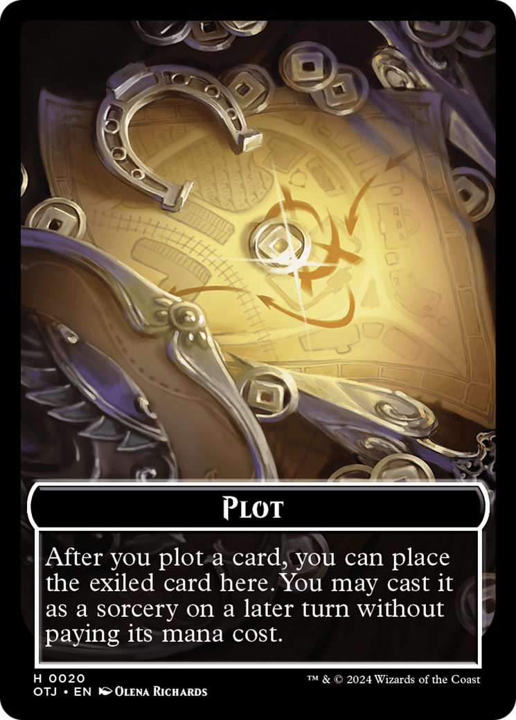 Elemental // Plot Double-Sided Token [Outlaws of Thunder Junction Tokens] | The Time Vault CA