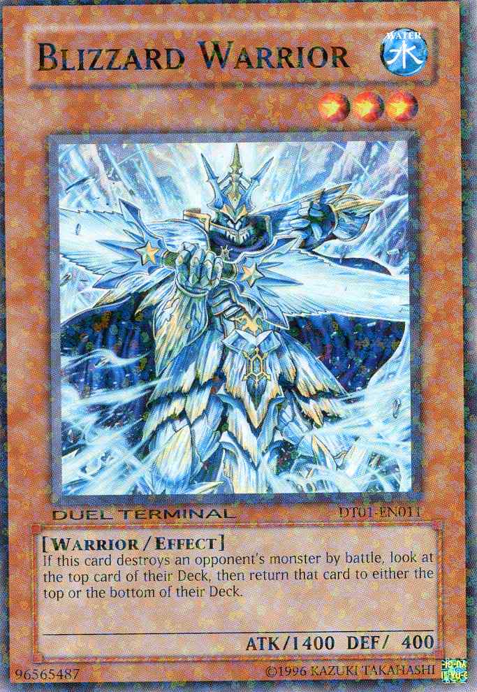 Blizzard Warrior [DT01-EN011] Common | The Time Vault CA