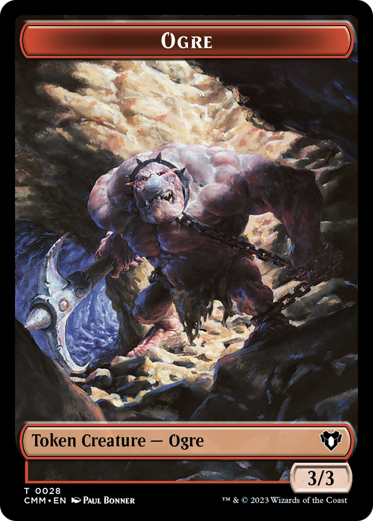 Ogre Token [Commander Masters Tokens] | The Time Vault CA