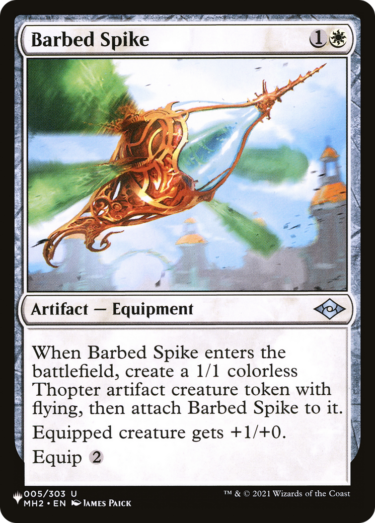 Barbed Spike [The List] | The Time Vault CA
