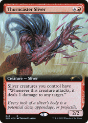 Thorncaster Sliver (Extended Art) [Secret Lair Drop Series] | The Time Vault CA