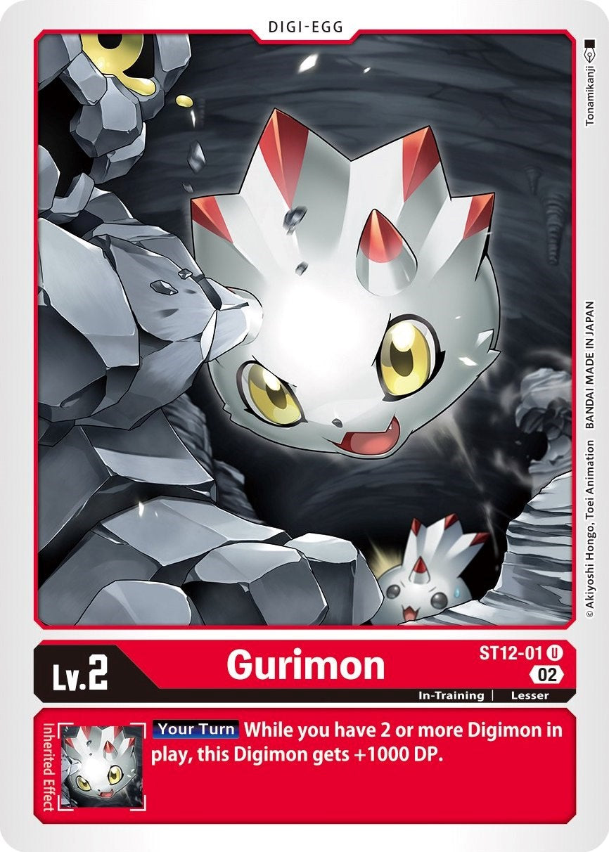 Gurimon [ST12-01] [Starter Deck: Jesmon] | The Time Vault CA