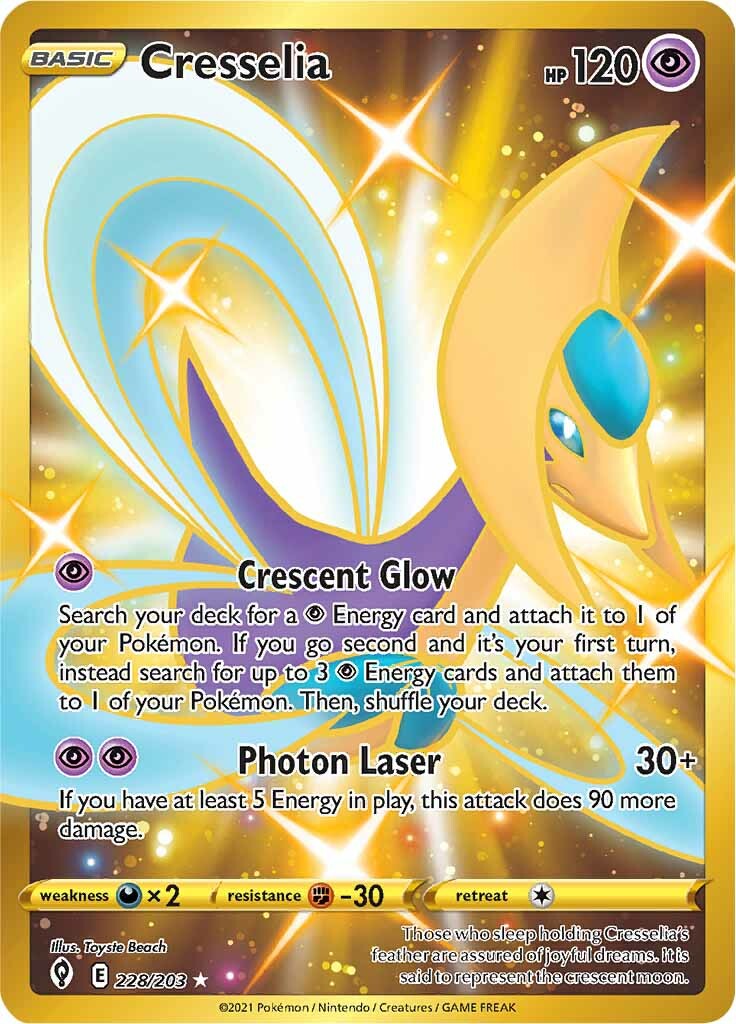 Cresselia (228/203) [Sword & Shield: Evolving Skies] | The Time Vault CA