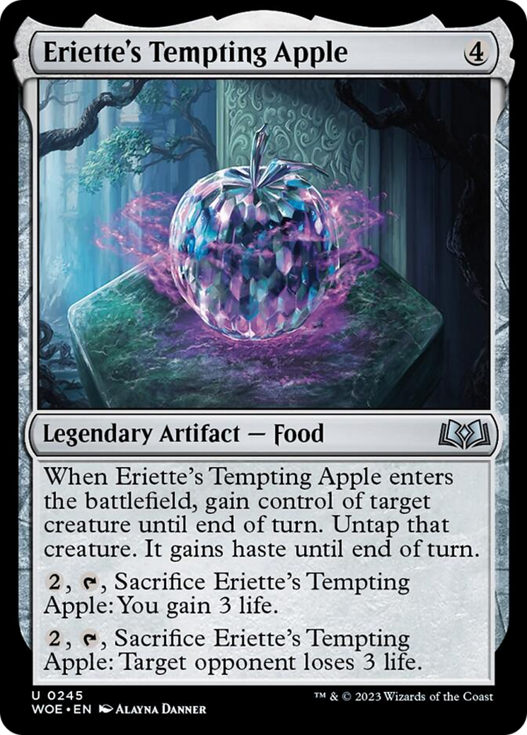 Eriette's Tempting Apple [Wilds of Eldraine] | The Time Vault CA