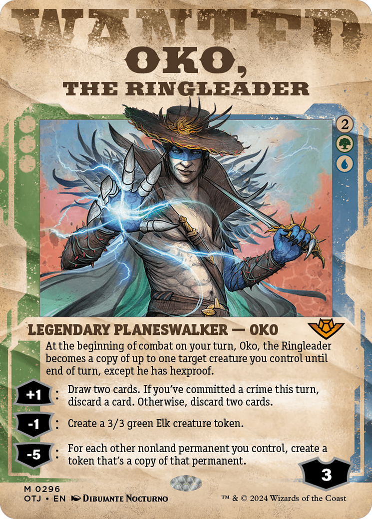 Oko, the Ringleader (Showcase) [Outlaws of Thunder Junction] | The Time Vault CA