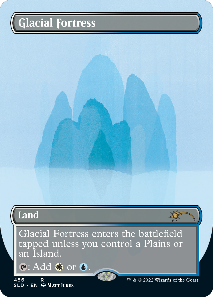 Glacial Fortress (Borderless) [Secret Lair Drop Series] | The Time Vault CA