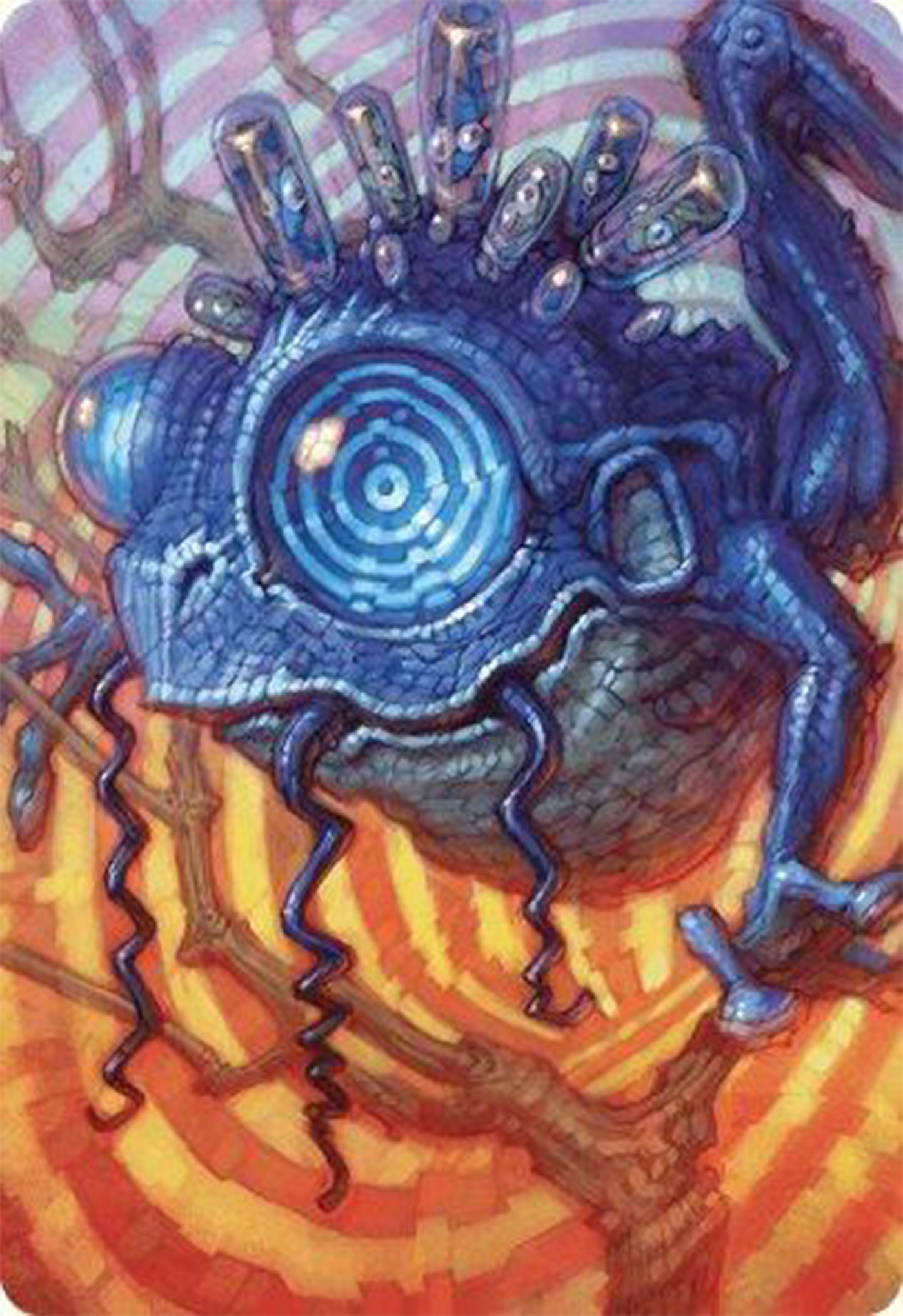 Psychic Frog Art Card [Modern Horizons 3 Art Series] | The Time Vault CA