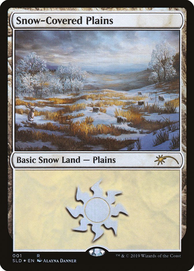 Snow-Covered Plains (001) [Secret Lair Drop Series] | The Time Vault CA