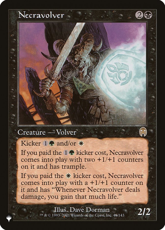 Necravolver [The List] | The Time Vault CA