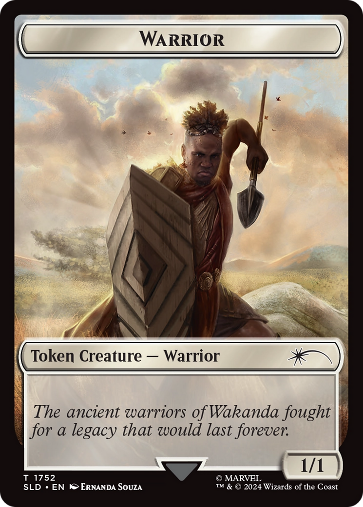 Warrior Token [Secret Lair Drop Series] | The Time Vault CA