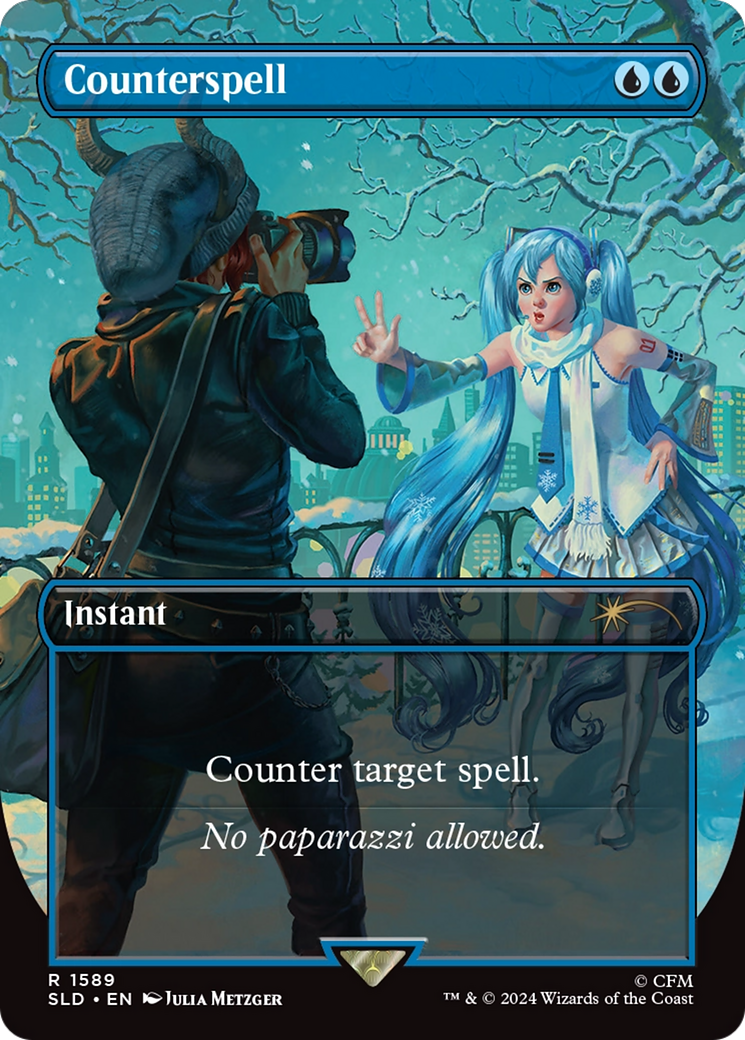 Counterspell (1589) (Rainbow Foil) [Secret Lair Drop Series] | The Time Vault CA
