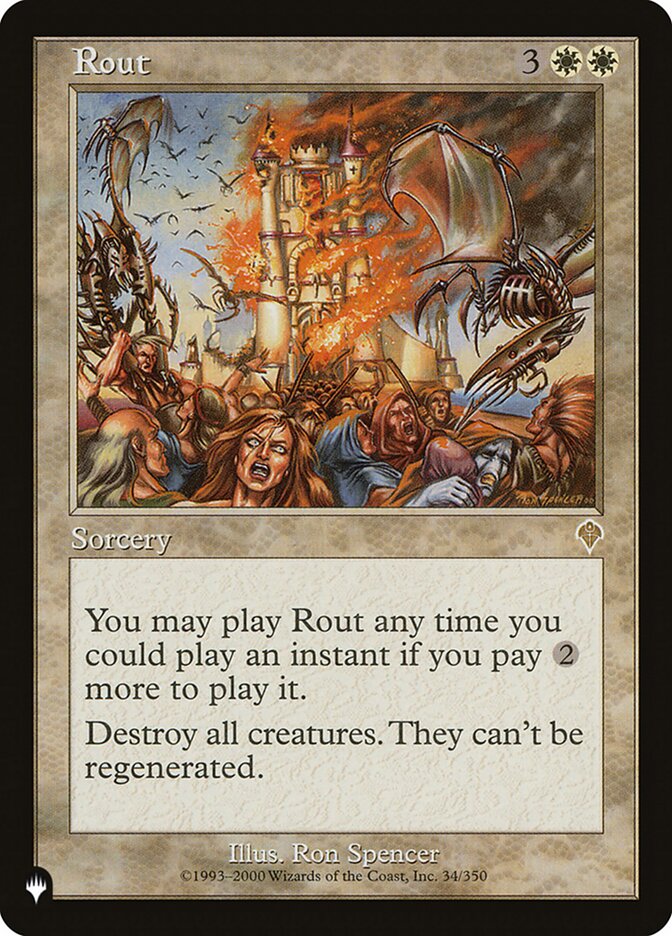 Rout [The List] | The Time Vault CA