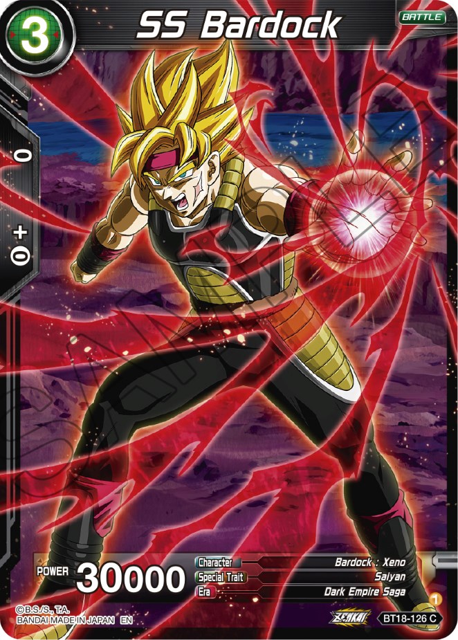 SS Bardock (BT18-126) [Dawn of the Z-Legends] | The Time Vault CA