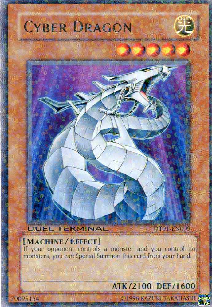Cyber Dragon [DT01-EN009] Rare | The Time Vault CA