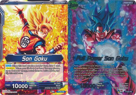 Son Goku // Full Power Son Goku (P-044) [Promotion Cards] | The Time Vault CA