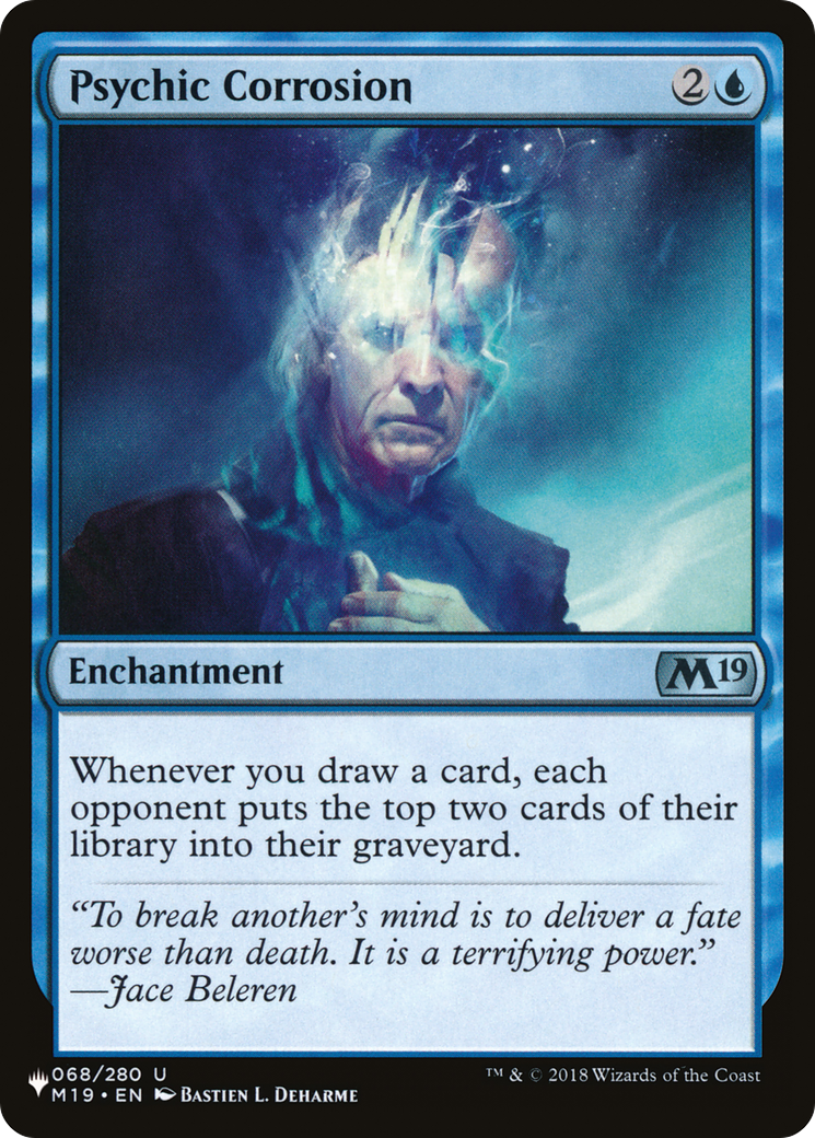 Psychic Corrosion [The List] | The Time Vault CA