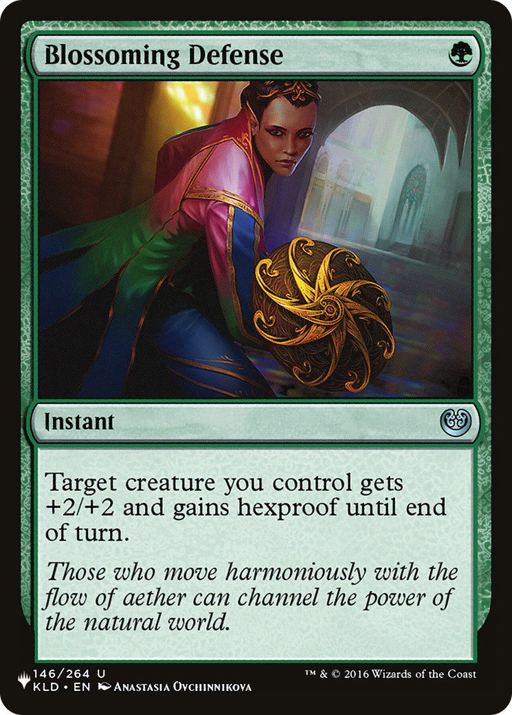 Blossoming Defense [The List] | The Time Vault CA