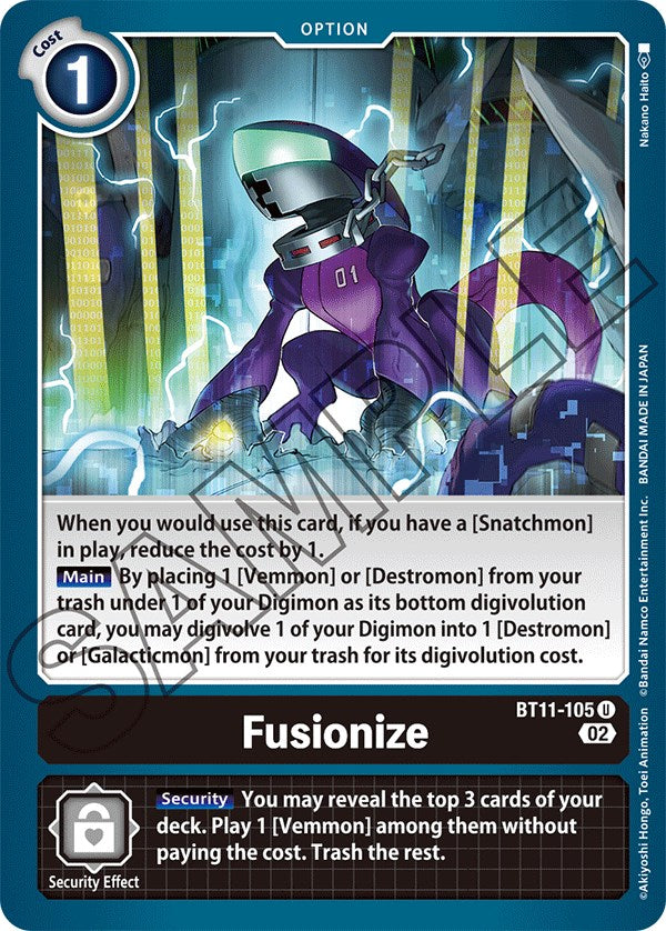 Fusionize [BT11-105] [Dimensional Phase] | The Time Vault CA